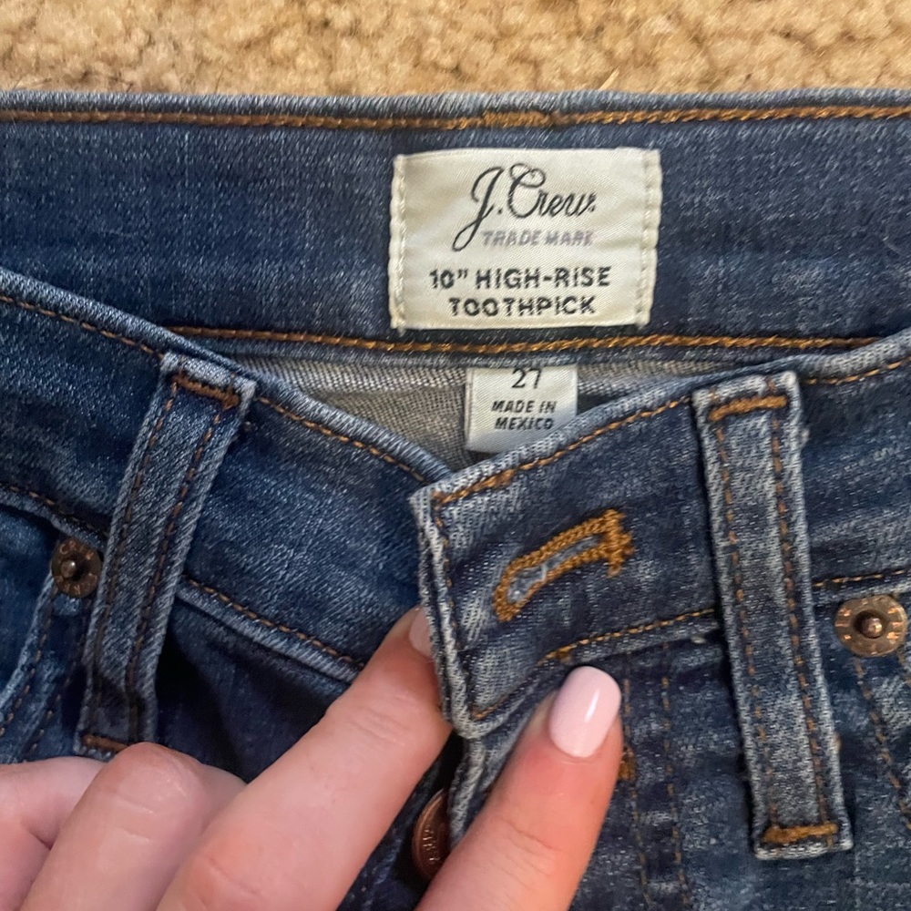 JCREW Toothpick jeans